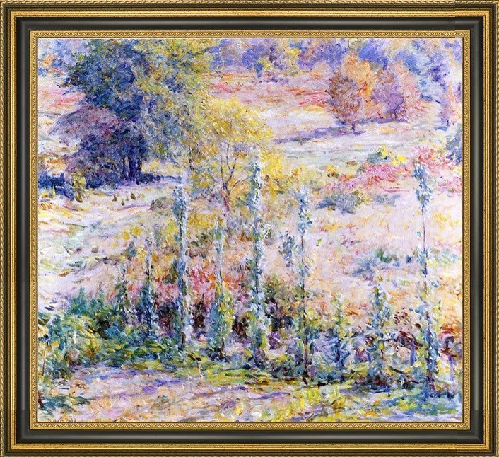 Robert Lewis Reid Out of My Window Framed Premium Canvas Print, 16"x20"