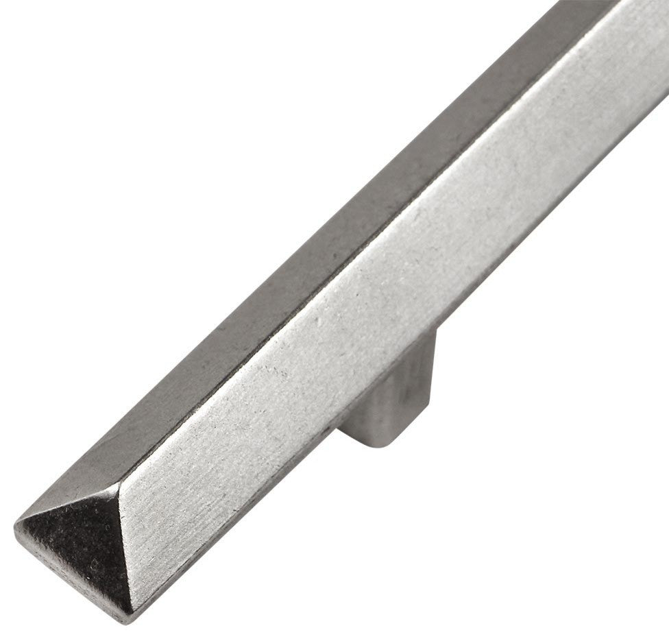 Pyramid 18" Appliance Pull, Polished Pewter