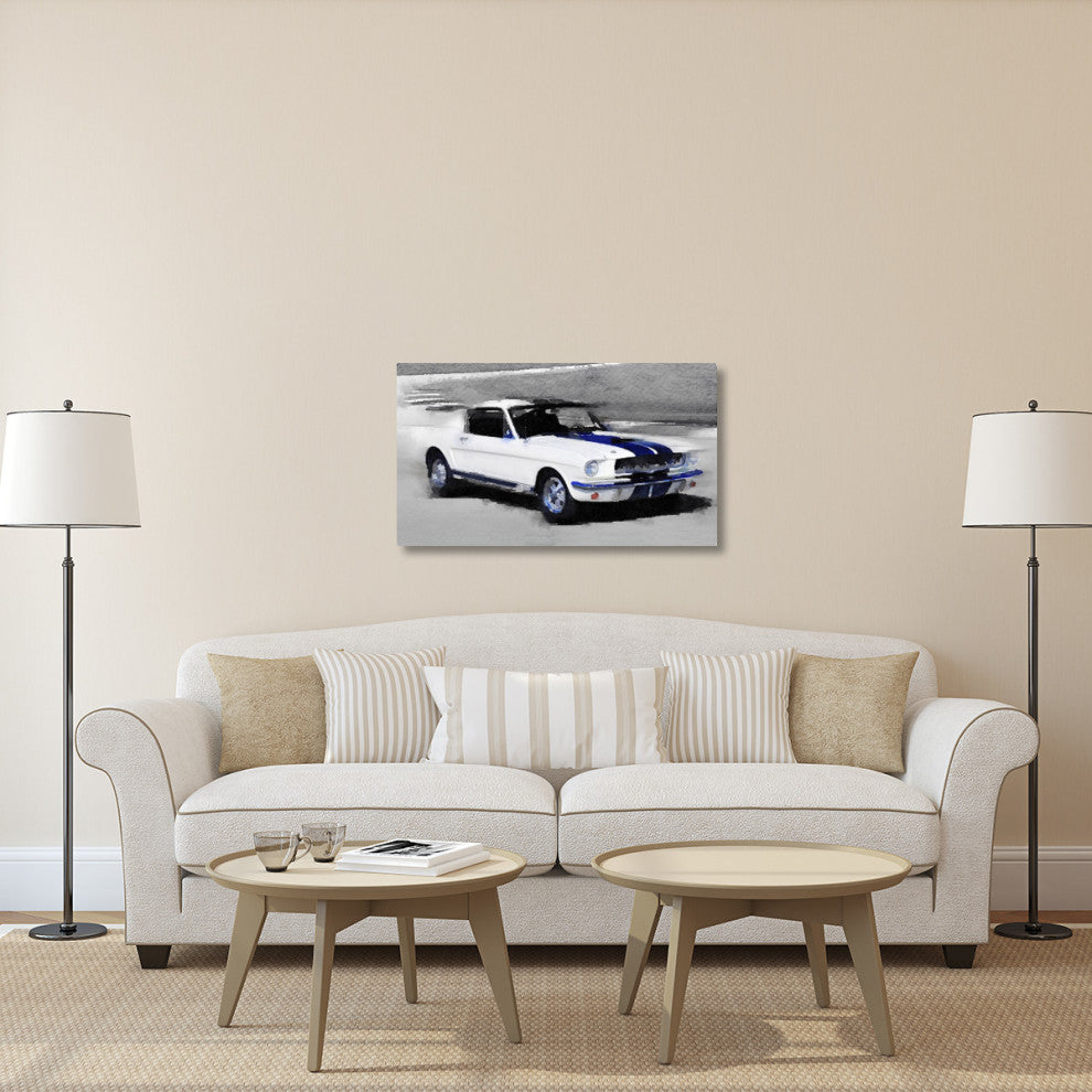 "Ford Mustang Shelby Watercolor" Fine Art Print