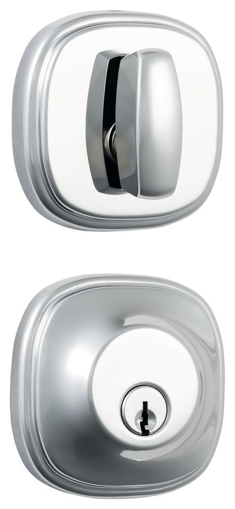 Brinks Weldon Deadbolt, Polished Chrome