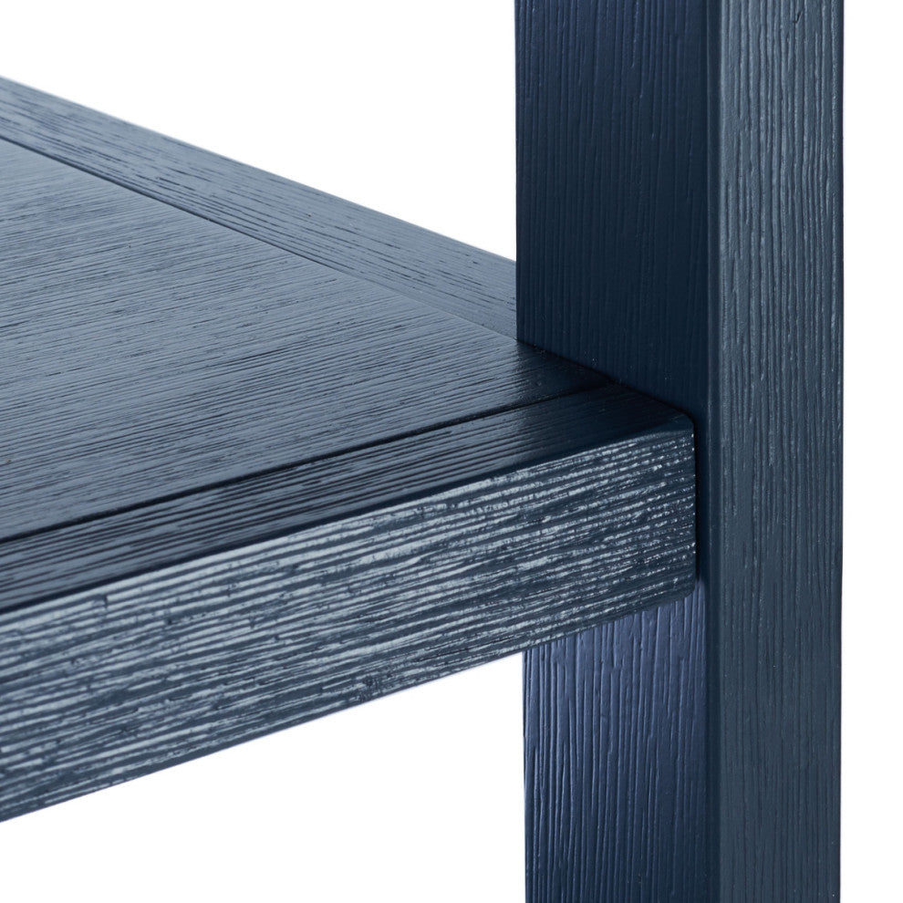 Safavieh Johni 1 Drawer 5 Shelf Etagere, Navy