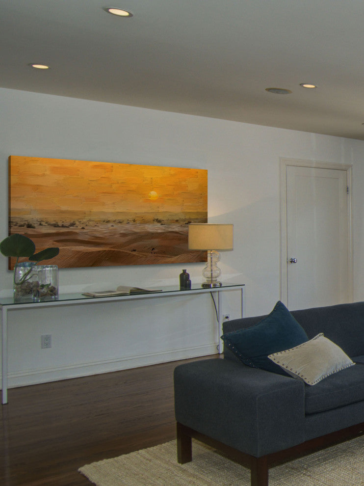 "Tarfaya" Print on Canvas, 36"x18"