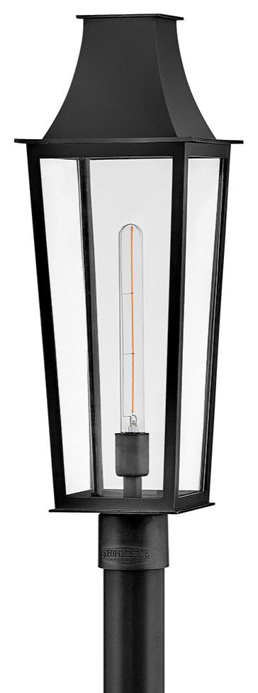 Hinkley Georgetown Large Post Top Lantern, Black