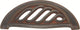 Belwith Hickory 3 " Charleston Blacksmith Rustic Iron Cup Cabinet Pull PA1322-RI