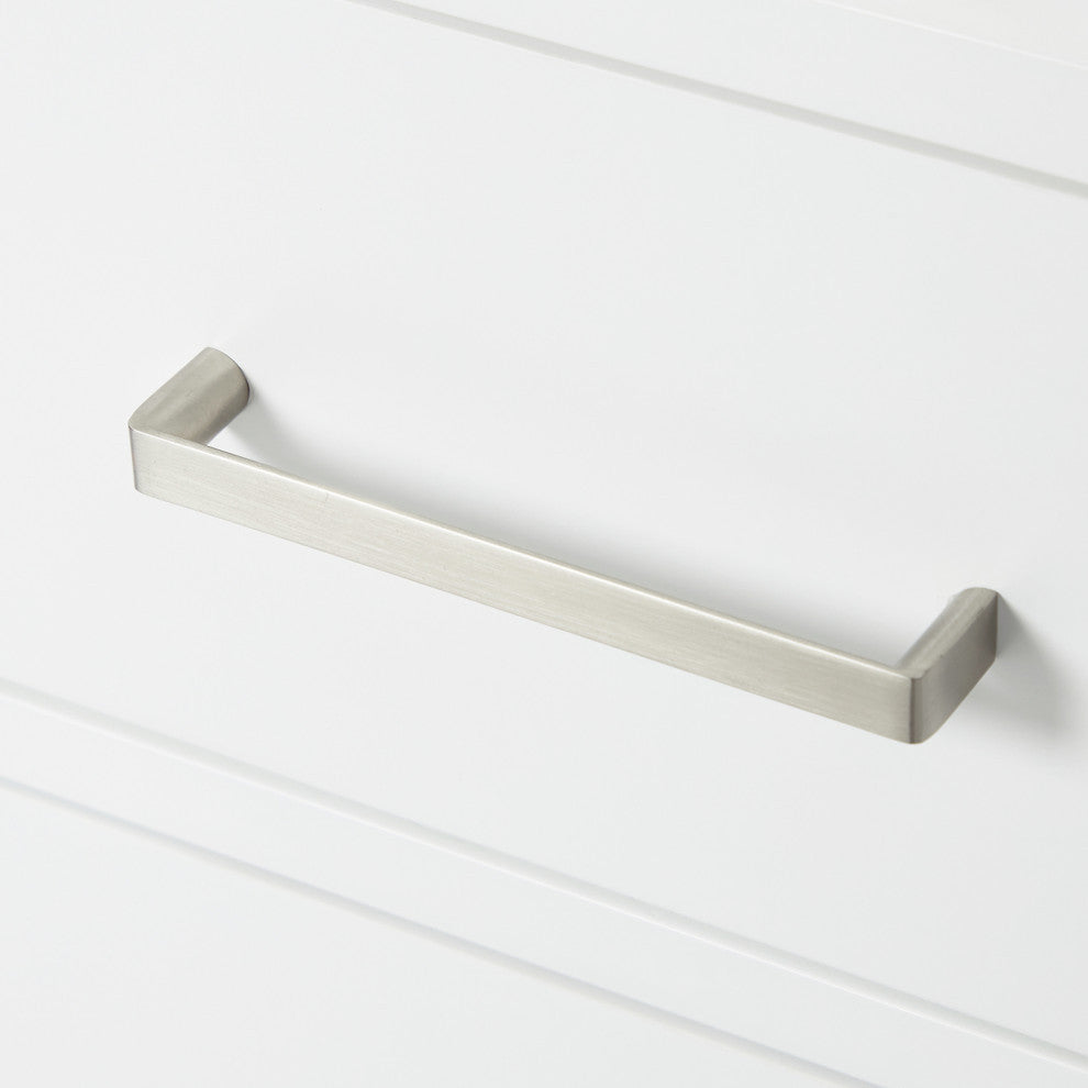 Ariel Cambridge 60" Double Rectangle Sinks Vanity, Carrara Quartz