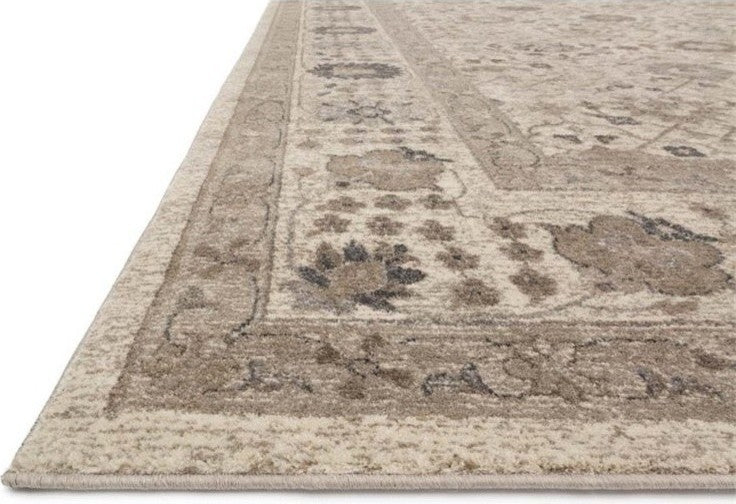 Durable Distressed Century Area Rug Sand and Sand, 9'6"x13'
