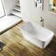 Augustine Soaking Bathtub, 59"x31.5", 59"
