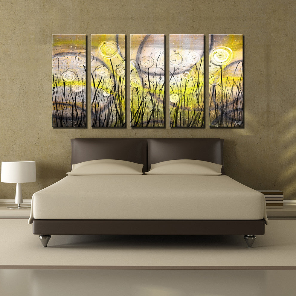 Painted Petals VI Canvas Art, 5-Piece Set