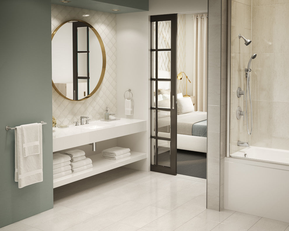 Identity 18" Towel Bar, Satin Nickel
