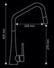 Tink Kitchen Faucet, Chrome