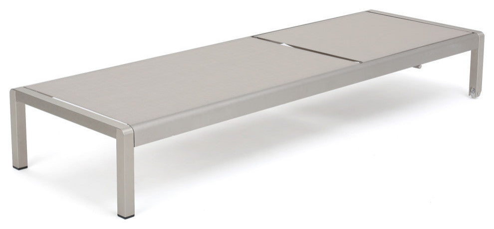 Cape Coral Outdoor Mesh Chaise Lounge, Set of 2