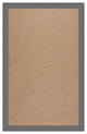 Zoe-Raffia Machine Tufted Rectangle Rug, Ash, 10'x14'