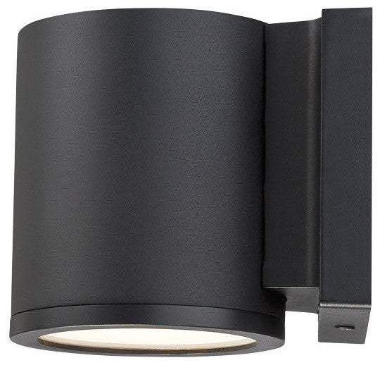 WAC Lighting Tube LED Outdoor Wall Light, Black