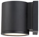 WAC Lighting Tube LED Outdoor Wall Light, Black