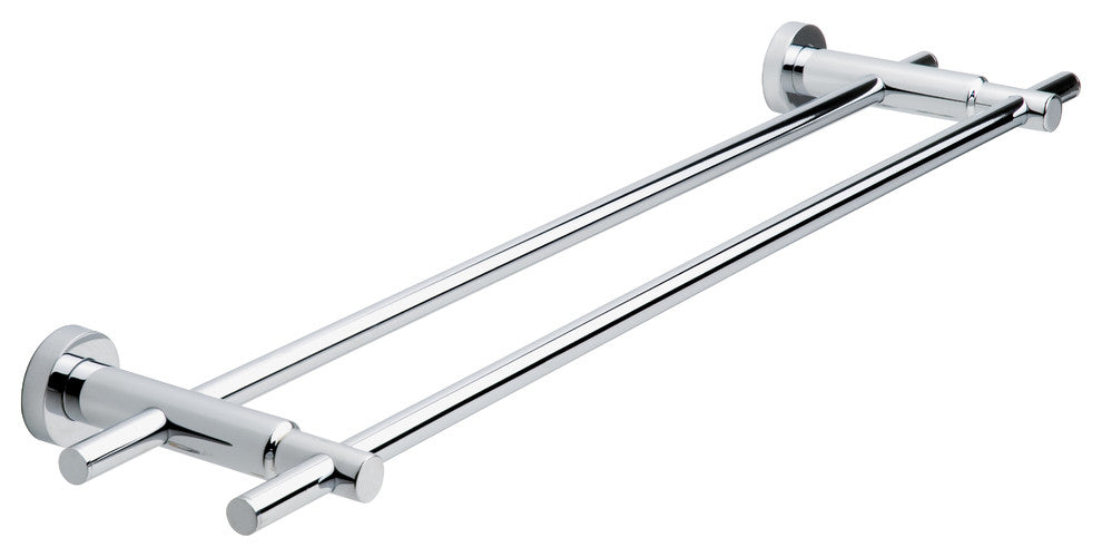 No Drilling Required Bath Hardware By Nie Wieder Bohren Germany, Double Towel Ba