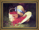 Robert Spear Dunning Harvest of Cherries Framed Premium Canvas Print, 16"x24"