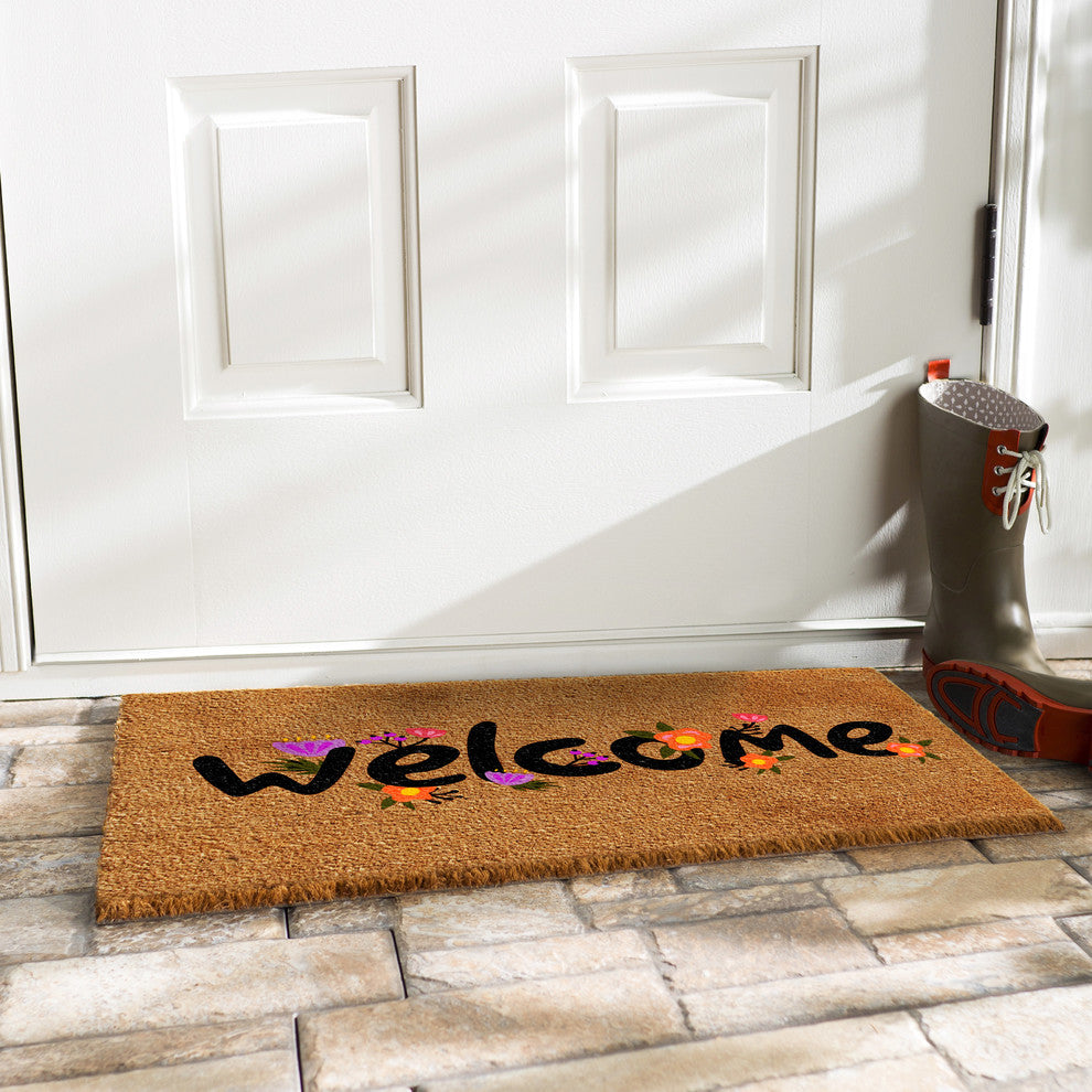 Spring Welcome Doormat