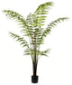 Vickerman 6' Artificial Potted Leather Fern