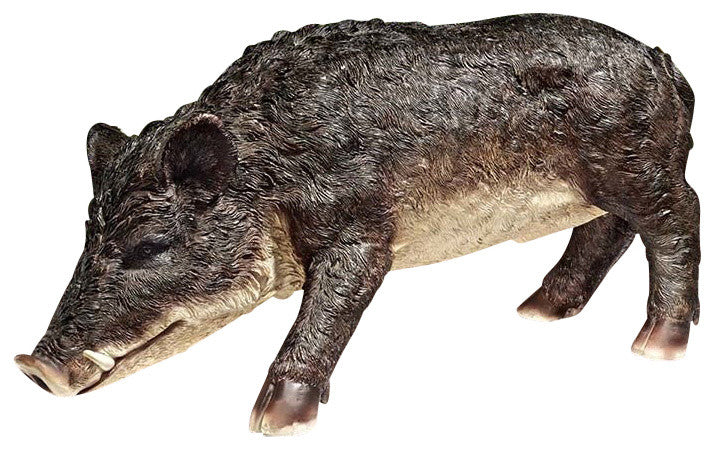 Razorback Wild Boar Statue