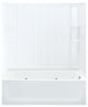 Sterling  Ensemble 74"x32"x60" Vikrell Whirlpool Tub/Shower