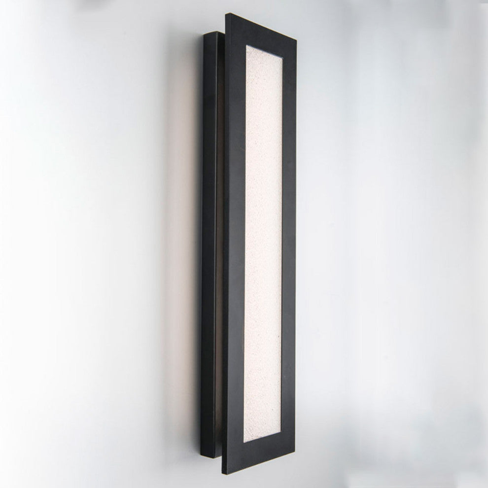 Frost 28" LED Outdoor Wall-Light 3000K, Black