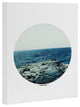 Deny Designs Leah Flores Ocean Blue Art Canvas