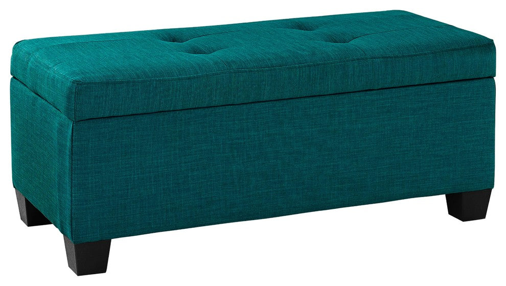 Everett 3-Pack Storage Ottoman, Teal