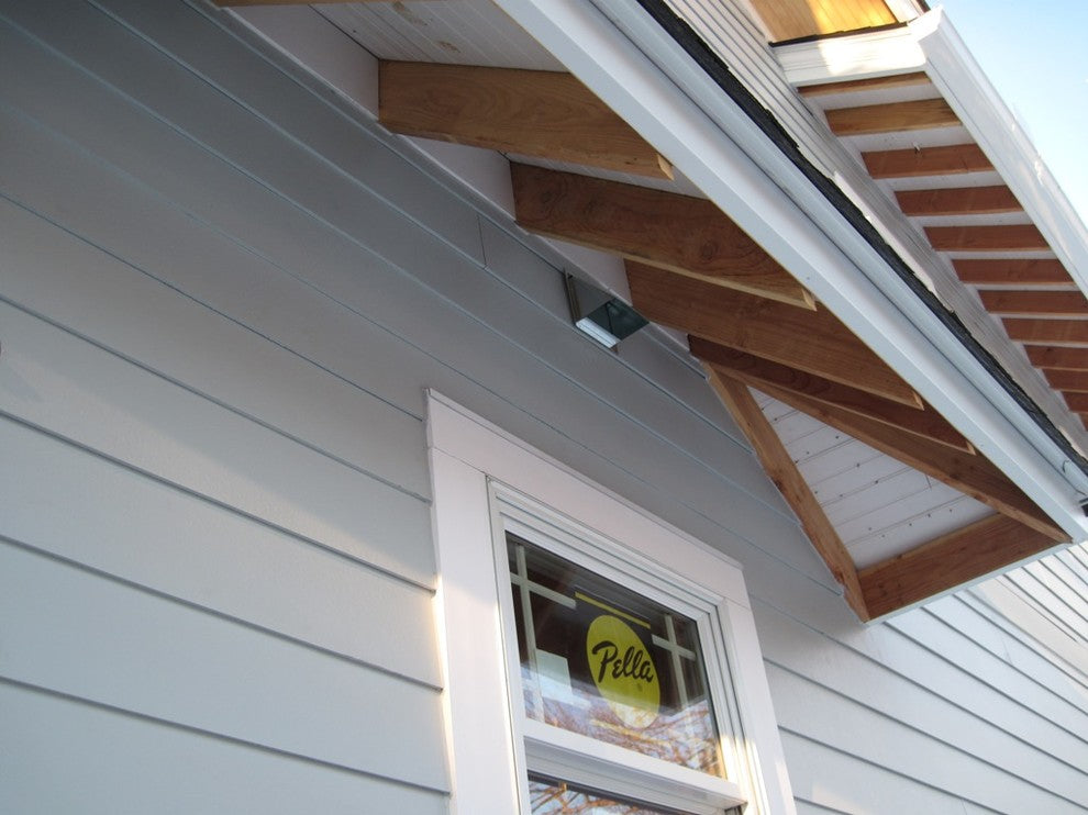 Galvanized Exterior Side Wall Cap, 4 Inch, With Screen Only