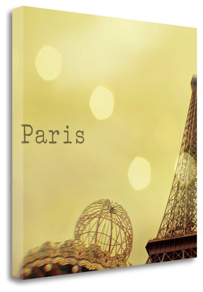 "Memories Of Paris" By Keri Bevan, Giclee Print on Gallery Wrap Canvas