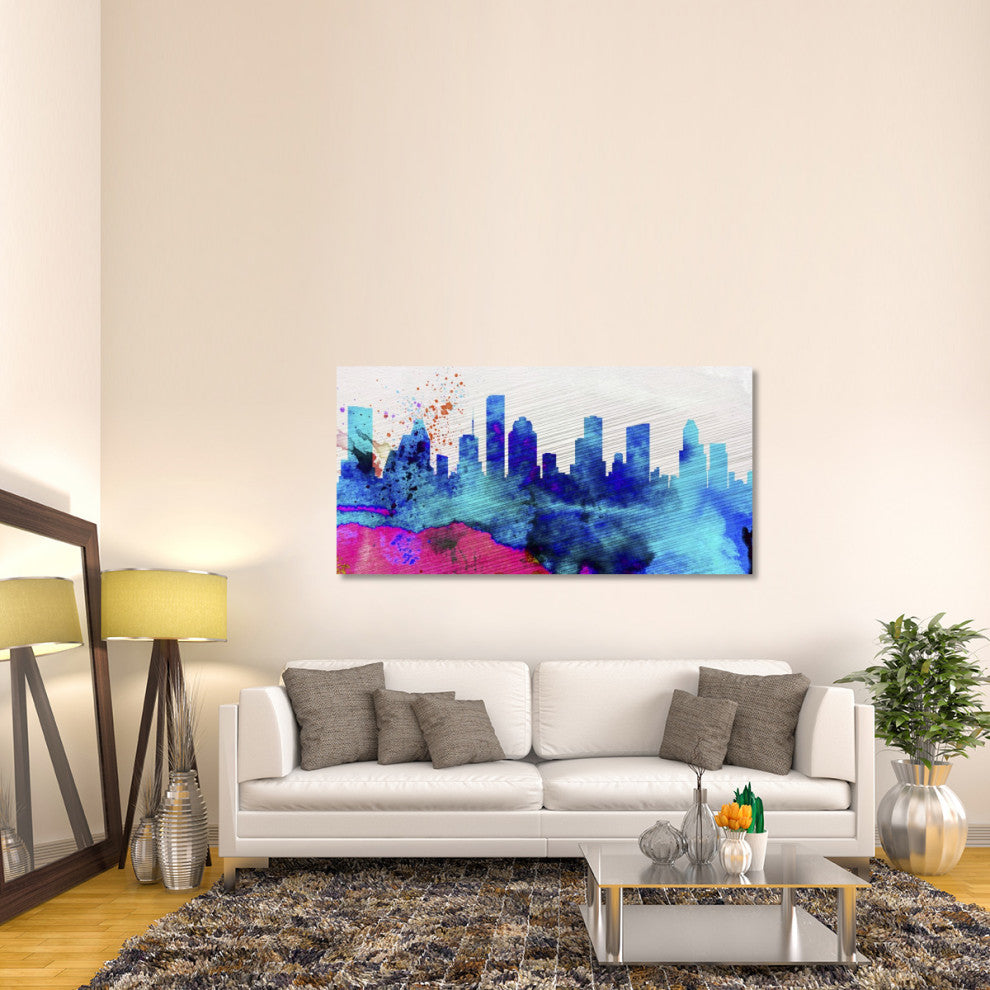 "Houston City Skyline" Fine Art Print
