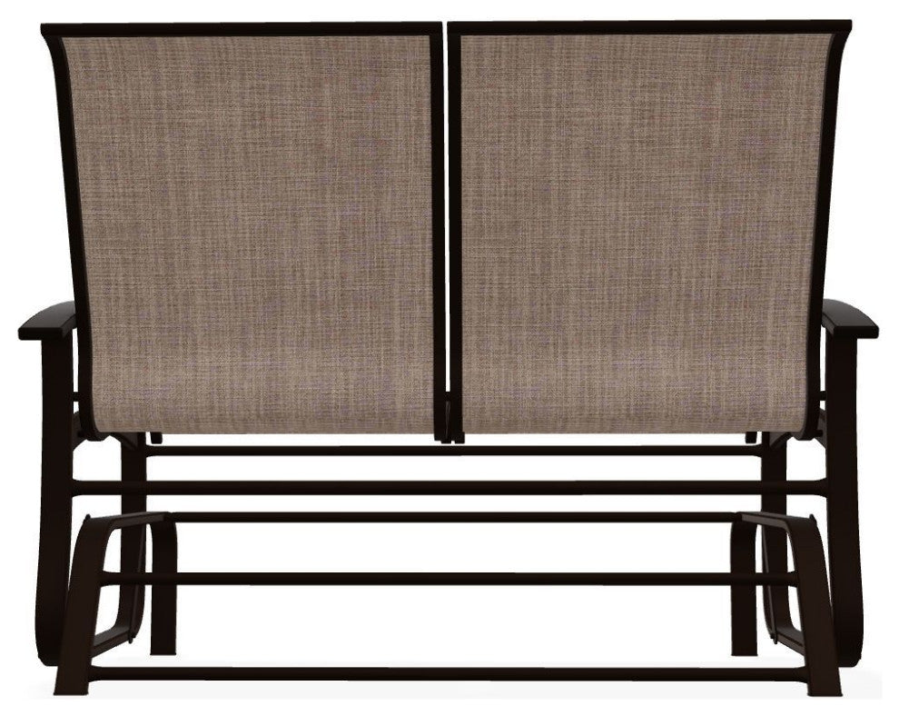 Belle Isle Sling 2-Seat Glider, Augustine Fennel/Kona