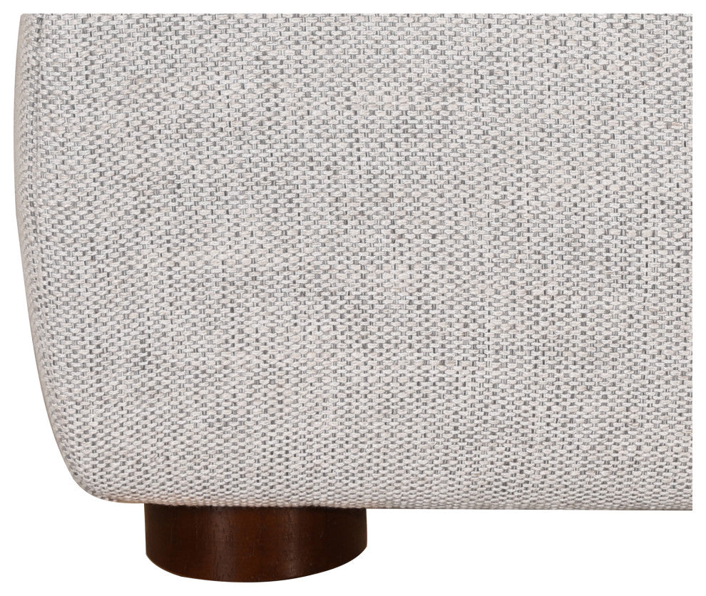 Luzon King Bed Light Grey