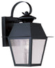 Mansfield Outdoor Wall Lantern, Black