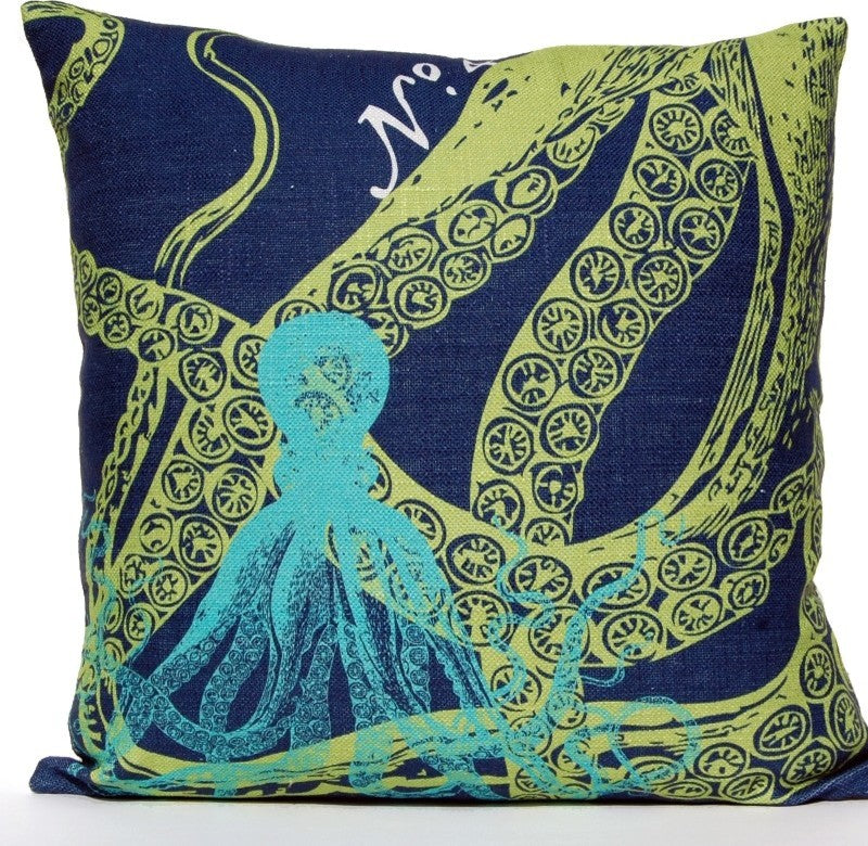 Octopus Pillow, Ocean