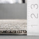 Nuloom Hacienda Starfish Indoor/Outdoor Rug, Grey 9'x12'