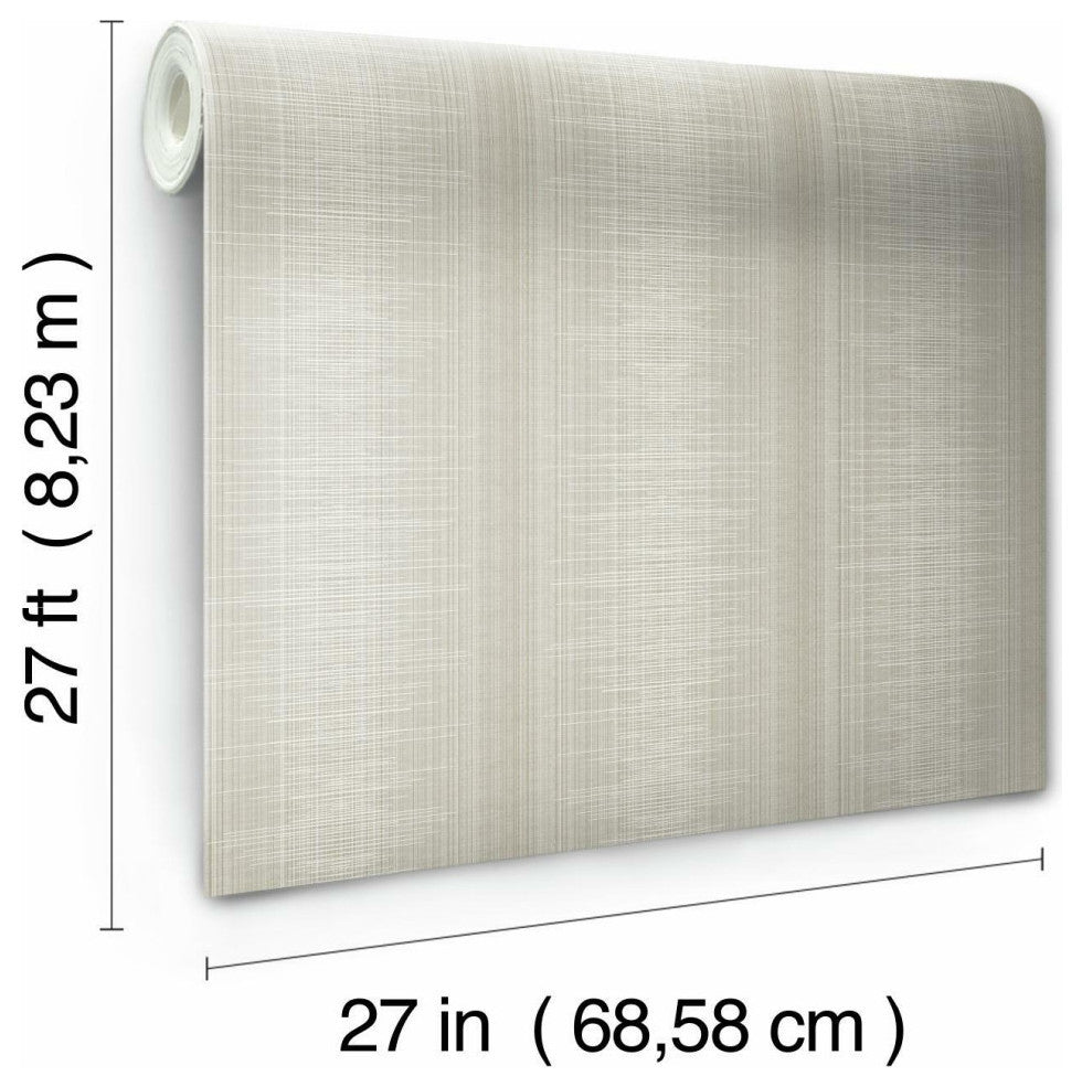 Silk Weave Stripe Wallpaper