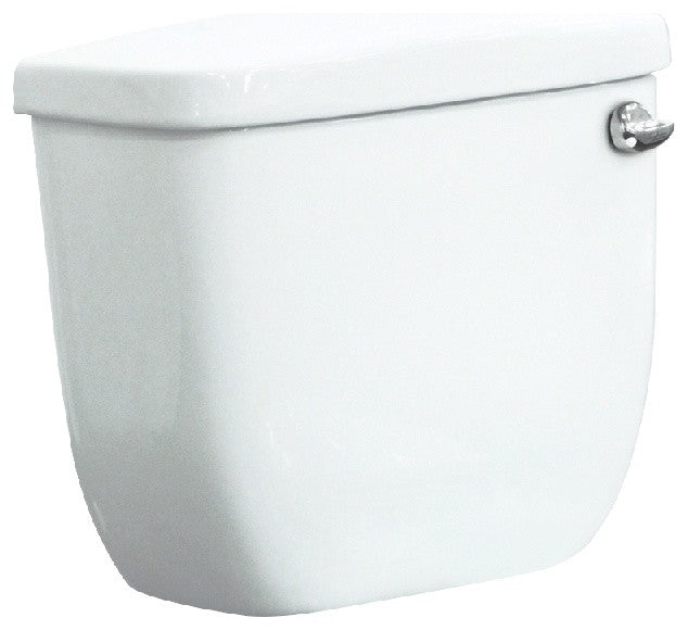 Madison Vitreous China Tank Only, Right-Hand Trip Lever, White