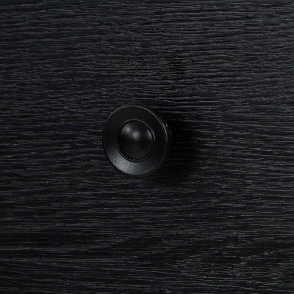 Safavieh Couture Ariella 5 Drawer Wood Desk, Black