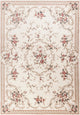 Avalon 5606 Ivory Aubusson Rug, 2'x7'7" Runner