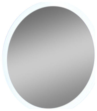 IB MIRROR Dimmable Lighted Bathroom Mirror, Round 32" X 32"