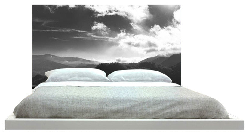 "Landscape Bw" Headboard