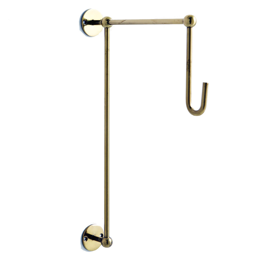 Alfresco Wall Bracket, Antique Brass