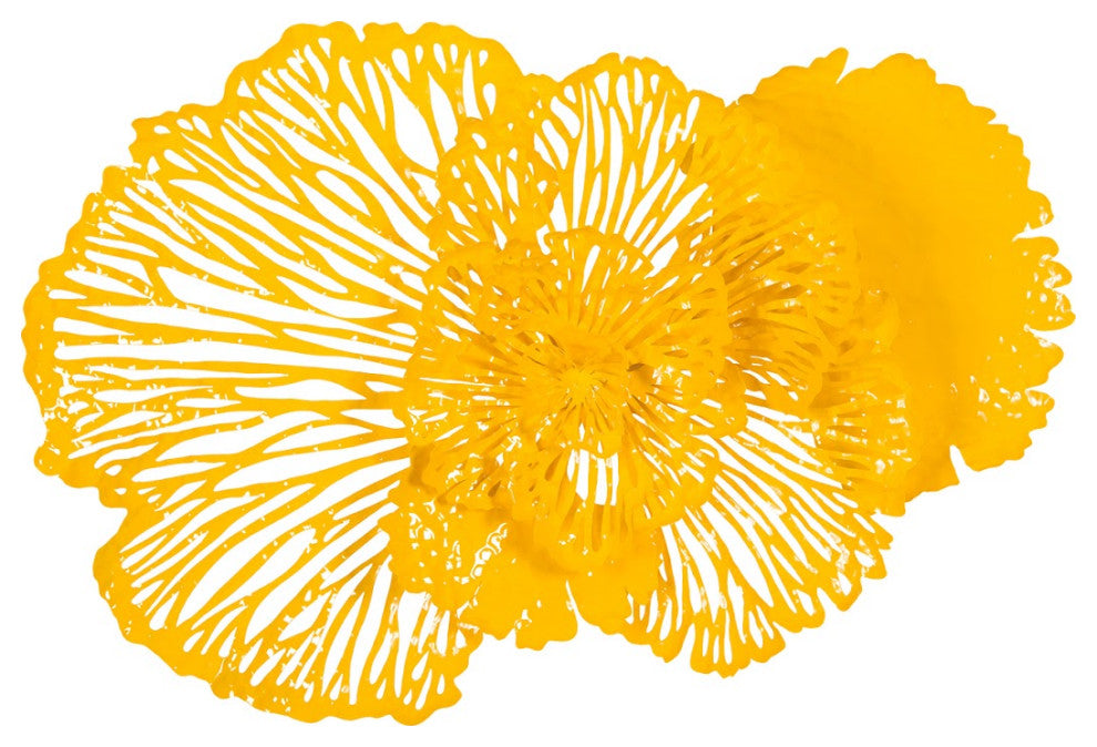 Flower Wall, Ivory, Medium