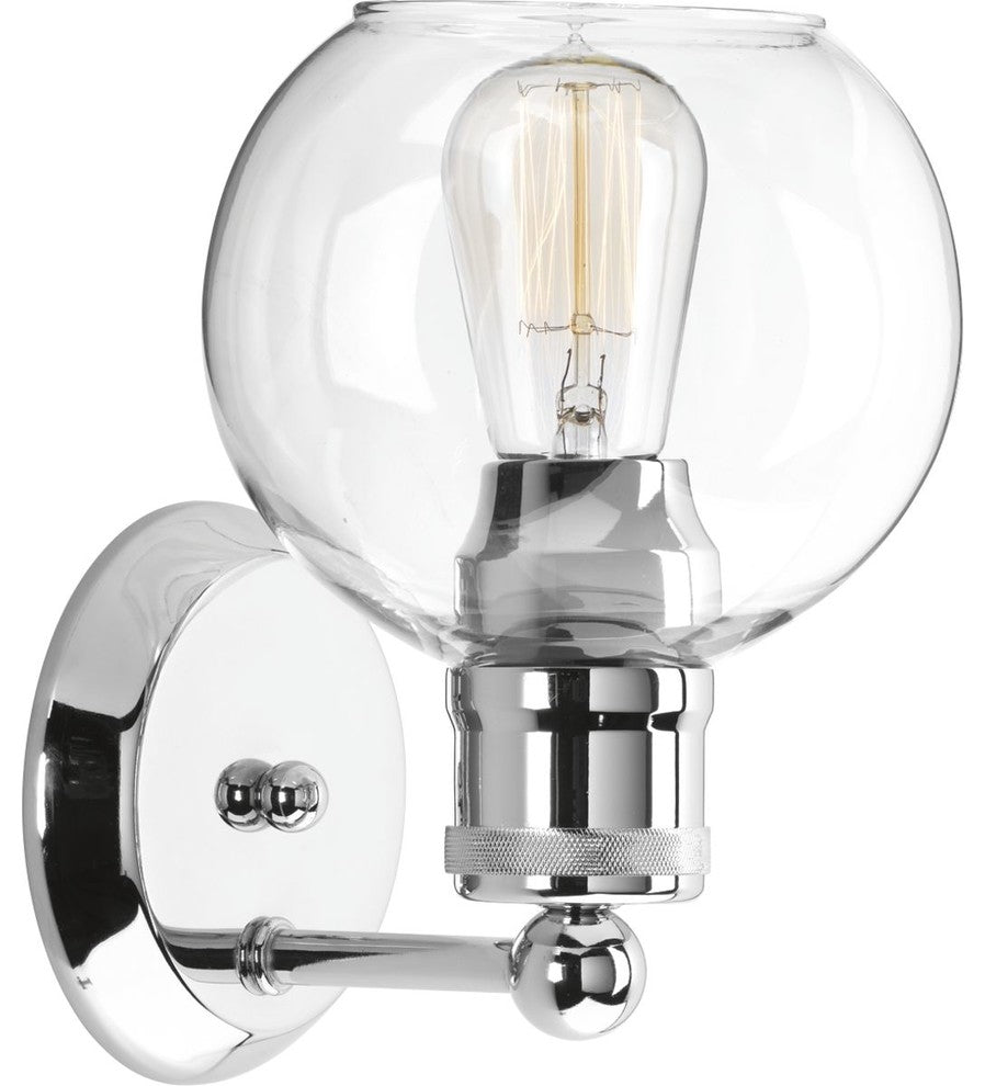 Hansford Collection 1-Light Bath and Vanity, Polished Nickel