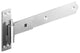 316 Stainless Steel Cranked Bands And Hooks Hinges, 18", Pair