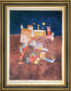 Paul Klee Part of G - 21" x 28" Framed Premium Canvas Print