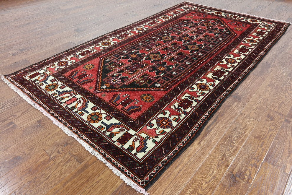 Persian Balouch Handmade Wool 5'x10', W2339