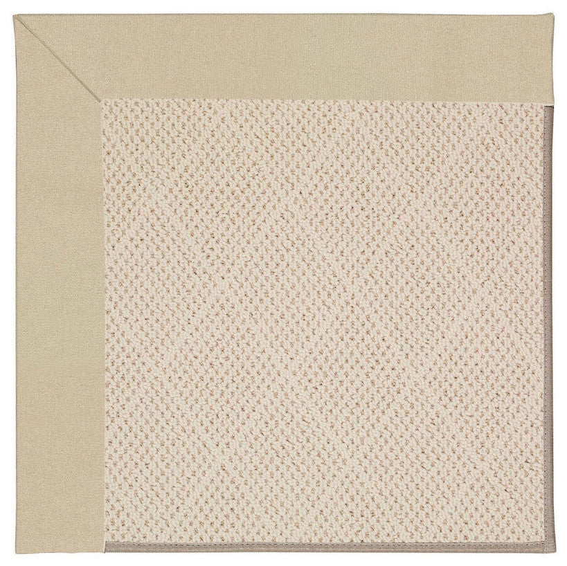 Zoe-White Wicker Machine Tufted Rectangle Rug, Ecru, 2'6"x12' Runner