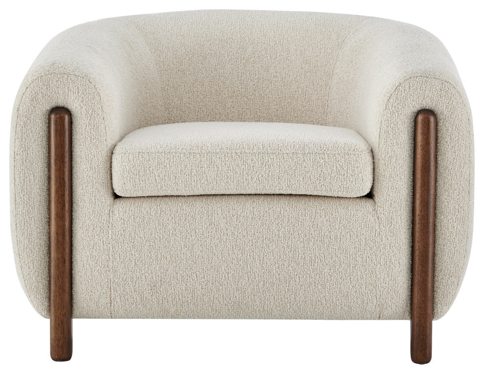 Cordelia Accent Arm Chair, Palladian Beige, Fabric