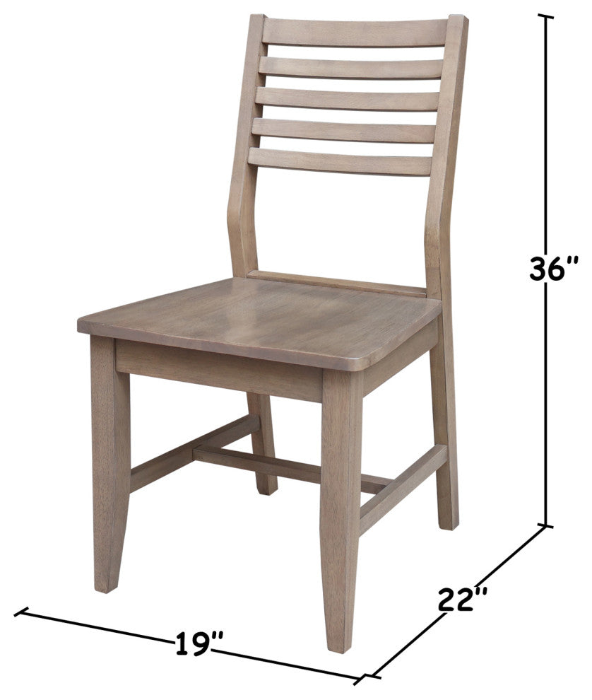 Set of Two Soma Dining Chairs in Flax